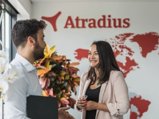 Atradius Paris colleagues in the office